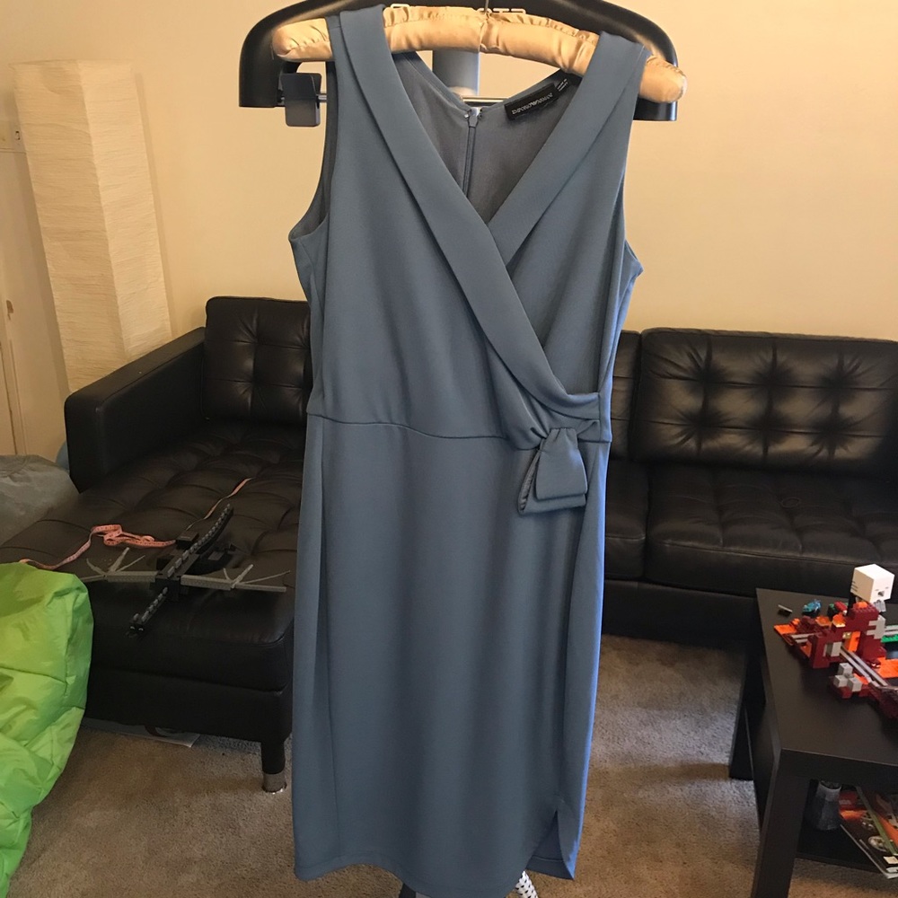 Armani blue dress size 44